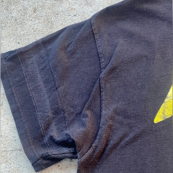 Vintage WCW Goldberg double stitched 90s tshirt black wrestling wwe delta tag xl - Picture 3 of 4